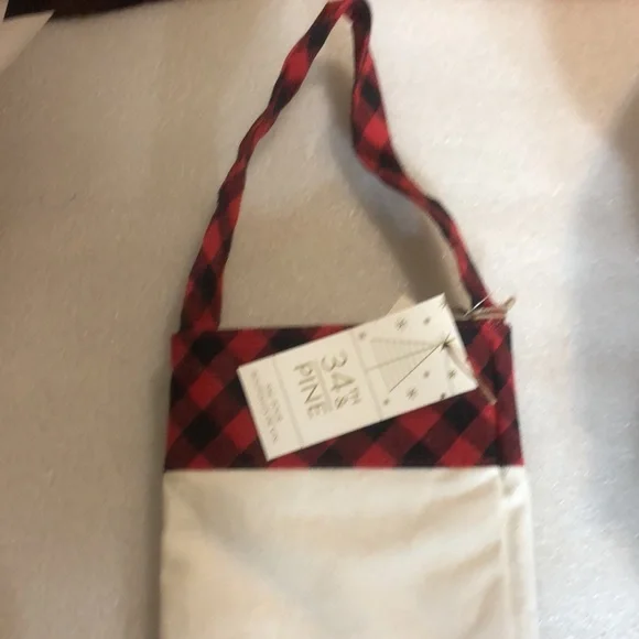 Be merry plaid bottle bag - Picture 7 of 13